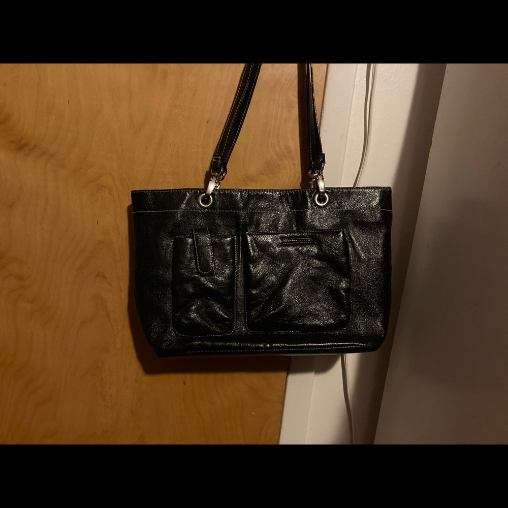 Black Rossetti Shoulder Purse